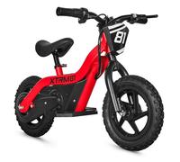XTRM Factory 81 Draisienne Électrique DX12 pour Enfants 3-5 Ans, Roues 12", 2 Vitesses, Batterie 24V, Autonomie 15km, Moteur Brushless 100W