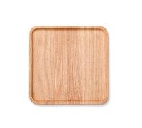Xtroml Planche à charcuterie carrée en Bois pour dîner de Mariage, Plateau de Service, apéritif, Plateau de Cuisine, Fromage, Steak, Vaisselle, Cadeaux pour collation, Dessert, Salade,30×30×2cm
