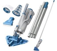 XTROVAC 320 Aspirateur de Piscine Portatif Rechargeable, Robot de Piscine, Aspirateur Bassin