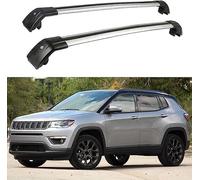 XTRU Voiture Barres de Toit pour Jeep Compass 2017 2018 2019 2020 2021 2022 2023, Durable Gain de Place Facile À Installer Gallerie de Toit