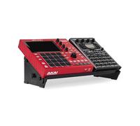 XTS Support flexible de bureau avec plateau pour pédales FX/synthétiseurs/interfaces audio/contrôleurs MIDI, peut contenir 2 à 4 pédales ou machines, 45 cm de largeur, compatible avec Digitakt