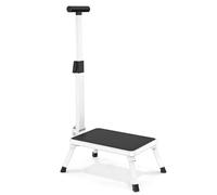 Xtsuen Marchepied avec poignée, escabeau pliable, échelle à une marche avec surface antidérapante pour adultes, personnes âgées et enfants dans la cuisine, la salle de bain et la maison, charge