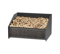 Xtsuen Panier à pellets/granulés bruleur pour cheminée/poele et Exterieur - 30 x 25 x 17 cm - 2,3 kg - Version Mise à Jour