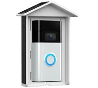 XTU Chargeur Solaire pour Sonnette sans Fil avec Caméra Compatible avec Ring Sonnette Vidéo (Version 2020), Alimentées par Batterie Sonnette avec Caméra(Type C/Port Micro USB), Étanche