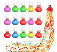 XTUDOU®15 Pcs Serpentins à Lancer à La Main, Serpentins en Papier | Serpentins Multicolore Lancer, Serpentin pour FêTes, Mariages, NoëL, Anniversaires, Remises de DiplôMes, Spectacles