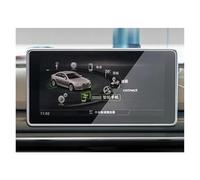 Xtufxkch Film Protection D'écran Navigation Pour A4 B9 S4 Pour A5 S5 Pour Q5 16-19 Verre Trempé Voiture GPS Radio Navigation Tableau Bord Protecteur D'écran Film D'affichage LCD(185x110mm)