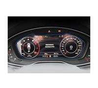 Xtufxkch Film Protection D'écran Navigation Pour A4 B9 S4 Pour A5 S5 Pour Q5 16-19 Verre Trempé Voiture GPS Radio Navigation Tableau Bord Protecteur D'écran Film D'affichage LCD(Dashboard)