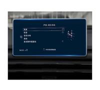 Xtufxkch Film Protection D'écran Navigation Pour A4 B9 S4 Pour A5 S5 Pour Q5 16-19 Verre Trempé Voiture GPS Radio Navigation Tableau Bord Protecteur D'écran Film D'affichage LCD(220x110mm)