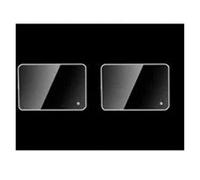 Xtufxkch Film Protection D'écran Navigation Pour BMW Pour X5 Pour X6 Pour X7 G05 G06 G07 2019-2022 Voiture GPS Navigation Écran LCD Verre Trempé Film Protection Anti-rayures(The rear screen)