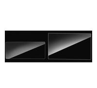 Xtufxkch Film Protection D'écran Navigation Pour LEAPMOTOR C10/C16/B01/B10/C11 2024-2026 Tableau Bord Écran Navigation Protecteur Verre Trempé Anti-empreinte Digitale Haute(C10 8K HD 2pcs)