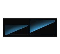 Xtufxkch Film Protection D'écran Navigation Pour LEAPMOTOR C10/C16/B01/B10/C11 2024-2026 Tableau Bord Écran Navigation Protecteur Verre Trempé Anti-empreinte Digitale Haute(C16 8K Blu-ray 2pcs)