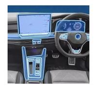 Xtufxkch Film Protection D'écran Navigation Pour VW Pour Golf 8.5 2025 Pour Golf8 MK8.5/7 2024 Film Intérieur Transparent TPU Panneau D'engrenage GPS Console Centrale Protection PPF(Right hand drive)