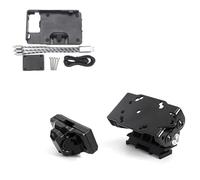 Xtufxkch Support Mount Navigator Bracket pour Suzuki pour V-Strom 800DE 2023 Support GPS Support Téléphone Adapté Cadre Navigation pour Pare-Brise(Set)