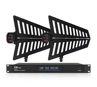XTUGA GA816 UHF Système de Distribution d'antenne sans Fil avec pagaie, Super Signal omnidirectionnel Actif à 360°, Longue portée de 792,5 m, pour Performance sur scène, Mariage, Diffusion en Plein