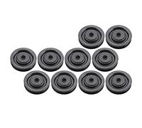 XTUJGJKV 10 pièces Poulie à roulement en Nylon Universelle, Accessoires de Levage pour équipements de Fitness, poulie légère et résistante à l’Usure pour Portes de Garage et systèmes de (Humilité)