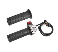 XTUJGJKV Poignée d'accélérateur universelle pour vélo électrique, accélérateur universel pour vélo électrique, accélérateur multifonction de régulation de vitesse avec bouton, stockage