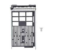 XTUJGJKV Support de plateau pour disque dur SSD SAS SATA de 3,5 pouces pour serveurs R410, R510, R710, R720 et R730, compatible avec HDD et SSD de 3,5", pièce d'origine de démontage d