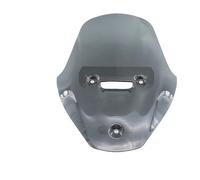 XTVKFWJAB 1 Pièce De Carénage Avant De Moto, Pare-Brise, Déflecteur De Vent en Plastique, Compatible avec Ducati Diavel V4 2023 2024 2025(Smoke)
