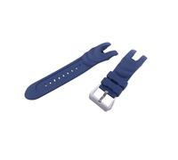 XTVKFWJAB Accessoires de montre: bracelet en caoutchouc for homme et femme, compatible avec Invicta Anatomic Subaqua Fork, silicone, boucle ceinture, 26mm(Dark blue)