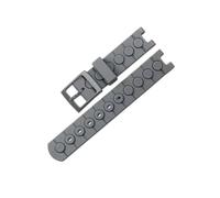 XTVKFWJAB Accessoires de montre Bracelet en résine Compatible avec Swatch Kids caoutchouc PU FlikFlak Sports Boucle ceinture d'étanchéité(Gray)
