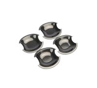 XTVKFWJAB Autocollant chromé en fibre de carbone for poignée porte voiture, accessoire style compatible avec Suzuki Grand Vitara 2005-2012(Carbon bowl)
