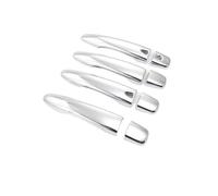 XTVKFWJAB Autocollant chromé for poignée de porte compatible avec Renault Samsung QM6 2016 2017 2018 2019 2020(1 keyhole 2 buttons)