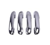 XTVKFWJAB Autocollant chromé for poignée de porte voiture, compatible avec KIA CERATO 2004, 2005, 2006, 2007, 2008, 2009(1 keyhole)