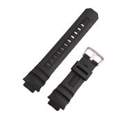 XTVKFWJAB Boucle de bracelet montre en résine for homme, compatible avec Casio G-Shock AWGM100 M101 AW-590 591 G-7700, bracelets sport caoutchouc, accessoires(Black)