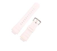 XTVKFWJAB Boucle de bracelet montre en résine for homme, compatible avec Casio G-Shock AWGM100 M101 AW-590 591 G-7700, bracelets sport caoutchouc, accessoires(White)