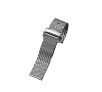 XTVKFWJAB Bracelet chaîne en acier titane compatible avec la montre Omega 007 Seamaster Diver 300, bracelet de rechange en acier milanais 20 mm