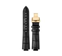 XTVKFWJAB Bracelet compatible avec Maserati R8821108025 R8851108002, bracelet de montre for homme, bracelet Trident à ouverture surélevée, 21 mm, 24 mm, accessoires(Black line G,21mm)