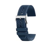 XTVKFWJAB Bracelet de montre Citizen Blue Angel AT8020 première génération, en caoutchouc fluoré, étanche, bleu, AT8020-54L(Blue silver)