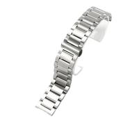 XTVKFWJAB Bracelet de montre en acier inoxydable 316L massif, compatible avec les bracelets Casio Steel Belt EFR-303L EQB-501 EFS-S500/S510 for homme(GD-01(MS)-Steel,24mm)