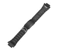 XTVKFWJAB Bracelet de montre en acier inoxydable massif compatible avec Casio G-Shock GWM5610 DW5600 GW-5000 G-5600 GA2100 GM5600 GM2100 16 mm(Black,5610 series)