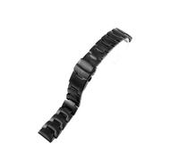 XTVKFWJAB Bracelet de montre en acier massif compatible avec Casio PRG-300/PRW-6000/6100/3000/3100, bracelet inoxydable modifié(Black-With Link)