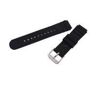 XTVKFWJAB Bracelet de montre en caoutchouc 21 mm compatible avec Luminox 0200 3901 3001 3000 7258, bracelet sport for hommes et femmes(Silver buckle)