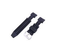 XTVKFWJAB Bracelet de montre en caoutchouc 6981 compatible avec la montre Invicta 26 mm ProDiver AnatomicSubaqua Series for homme, bracelet en silicone avec boucle de ceinture, accessoires(Black)