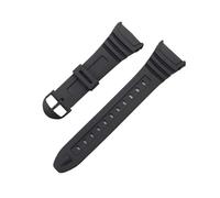 XTVKFWJAB Bracelet de montre en caoutchouc compatible avec Casio W-96H-1A W-96H-1B W-96H-2A W-96H-3A W-96H-4A2 W-96H-4A W-96H-9A sport étanche(Black-plastics clasp)