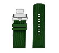 XTVKFWJAB Bracelet de montre en caoutchouc compatible avec la série Tissot Daredevil Black Warrior T125617, accessoires for hommes, 22 mm, style à dégagement rapide(Ivory)