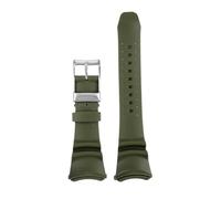 XTVKFWJAB Bracelet de montre en caoutchouc silicone, interface Arc, étanche, noir, vert armée, for homme, outil cadeau, compatible avec Citizen PROMASTER BJ8050-08E(Green)