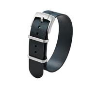 XTVKFWJAB Bracelet de montre en cuir de vachette huilé et ciré 20 mm/22 mm, vintage, for homme, avec boucle ardillon en acier épais, compatible avec Panerai et Seiko(Royal blue,22mm)