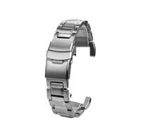 XTVKFWJAB Bracelet de montre en métal compatible avec Casio G-Shock 5536 Black Knight GR-B100, bracelet acier inoxydable modifié, for homme GR-B100-1A(Steel color)