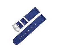 XTVKFWJAB Bracelet de montre en nylon à dégagement rapide for Huawei Watch 4/3 Pro GT2 (18 mm, 20 mm, 22 mm, 24 mm), compatible avec Samsung Galaxy Watch 6/5/4(Royal blue,22mm)