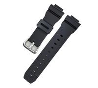 XTVKFWJAB Bracelet de montre en résine et silicone, compatible avec Casio G-Shock DW-6900 DW-5600 GW-M5610 5000 G-5600 5700, bracelet de sport étanche(Black)