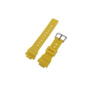 XTVKFWJAB Bracelet de montre en résine for femme 14 mm, compatible avec Casio G BA-110 112 100 130 5538, bracelet sport brillant caoutchouc, accessoires(Beige)