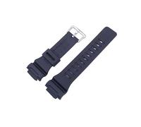 XTVKFWJAB Bracelet de montre en résine for homme 18 mm, compatible avec Casio AQ-S810W AEQ-110W W-735H, bracelet de sport en caoutchouc for femme, accessoires(Black)