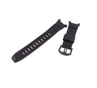 XTVKFWJAB Bracelet de montre en résine for homme, compatible avec Casio PRG-130Y et PRW-1500Y, bracelet sport caoutchouc for femme, boucle(Black buckle)