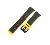 XTVKFWJAB Bracelet de montre en résine imperméable avec accessoires for outils, compatible Casio GA-2000 GA-2200 PRG-650/600, multicolore, 24 mm(Yellow)