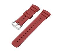 XTVKFWJAB Bracelet de montre étanche en caoutchouc silicone for homme, compatible avec Casio G-Shock GW-M5610 DW-5600 DW-6900 G-5600 GA-2100(Red S)