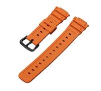 XTVKFWJAB Bracelet de montre étanche en caoutchouc silicone for homme, compatible avec Casio G-Shock GW-M5610 DW-5600 DW-6900 G-5600 GA-2100(Orange B)